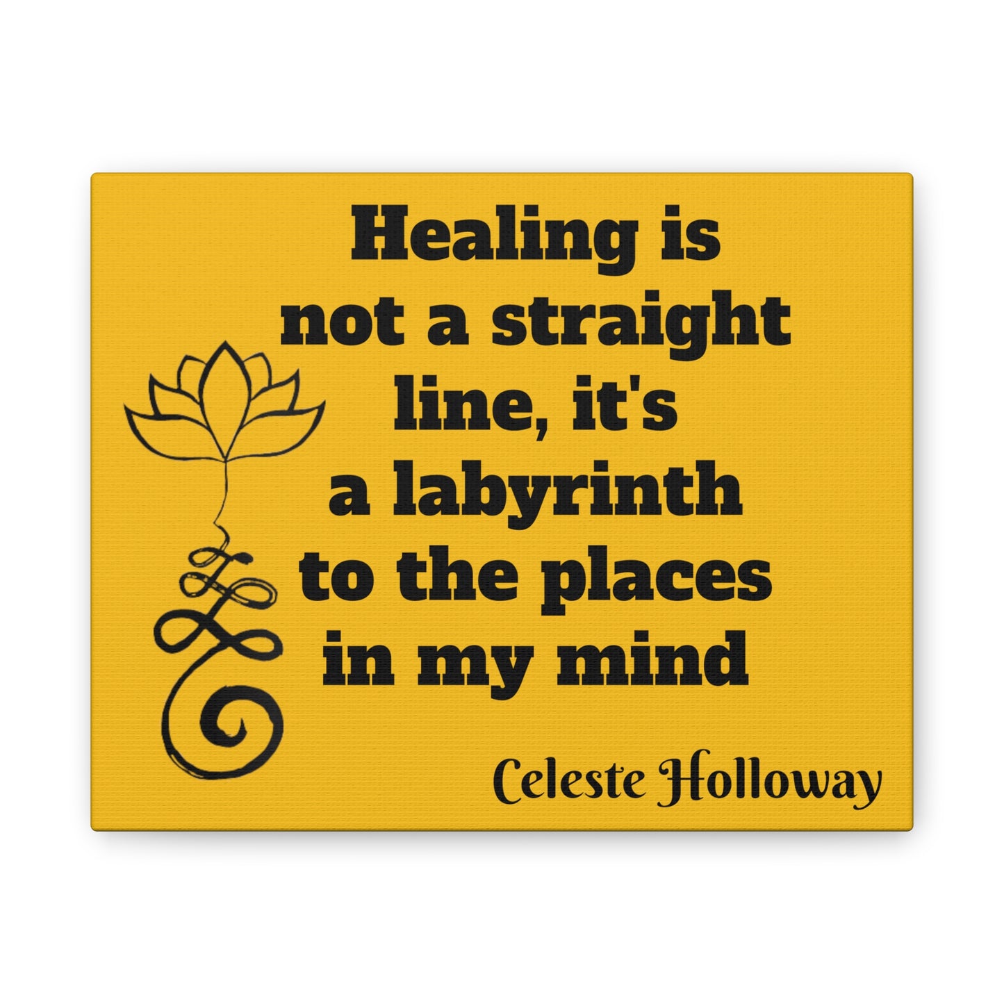 Healing Canvas, 0.75"