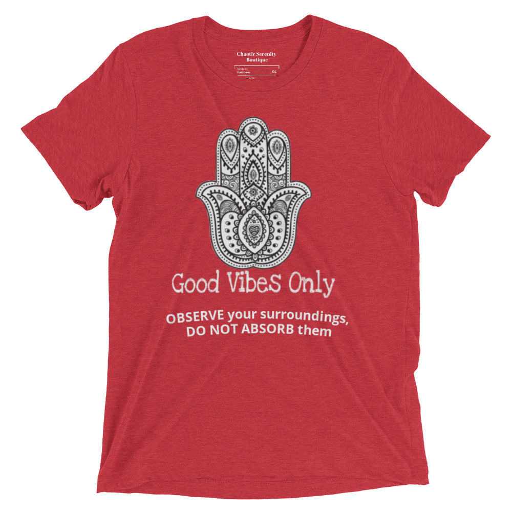 GOOD VIBES Short CSB sleeve t-shirt