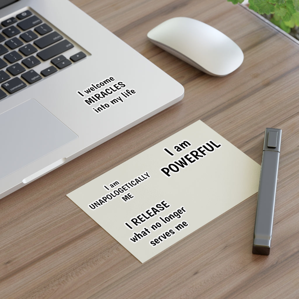 UNAPOLOGETICALLY ME POSITIVE AFFIRMATION Sticker Sheets