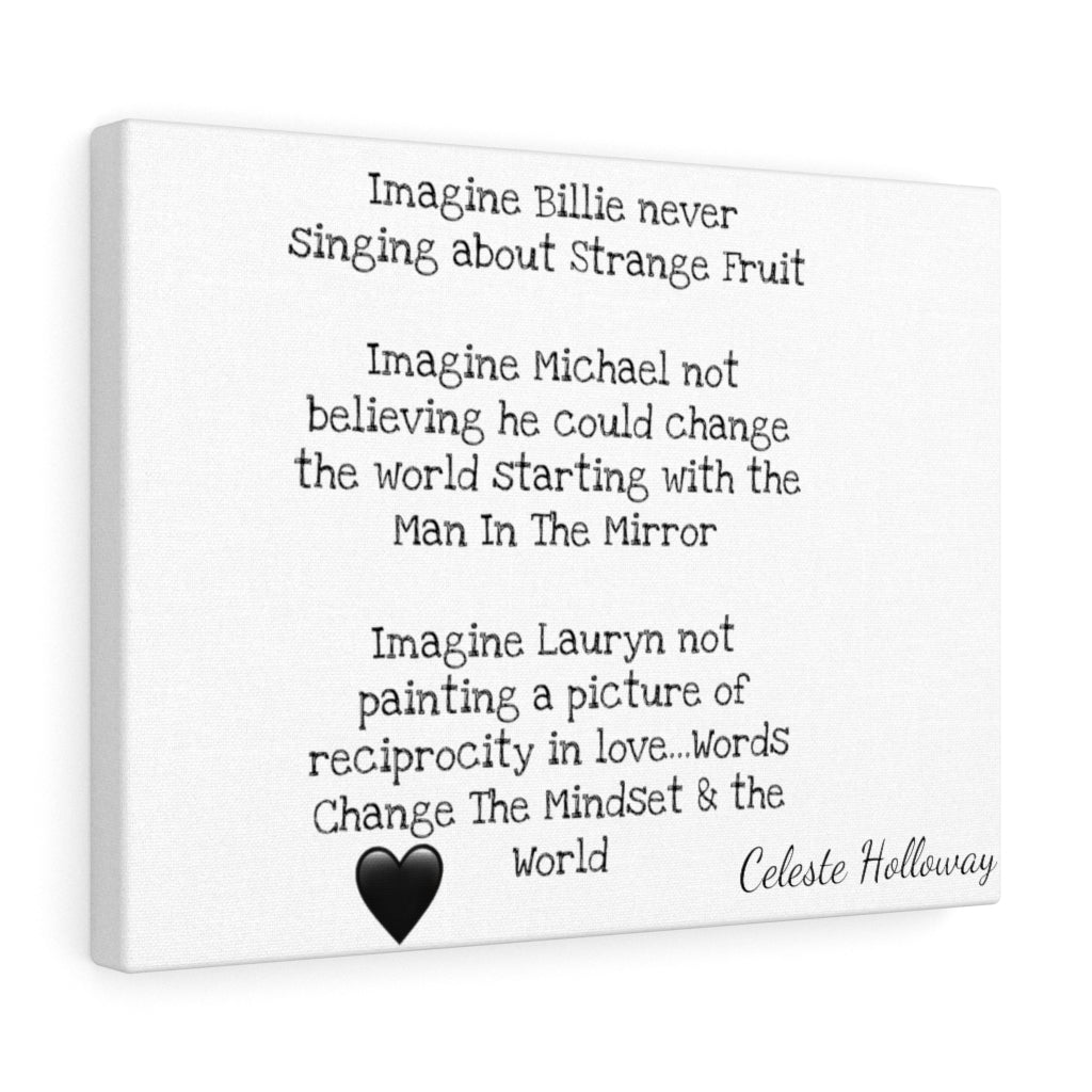 IMAGINE Canvas Gallery Wraps