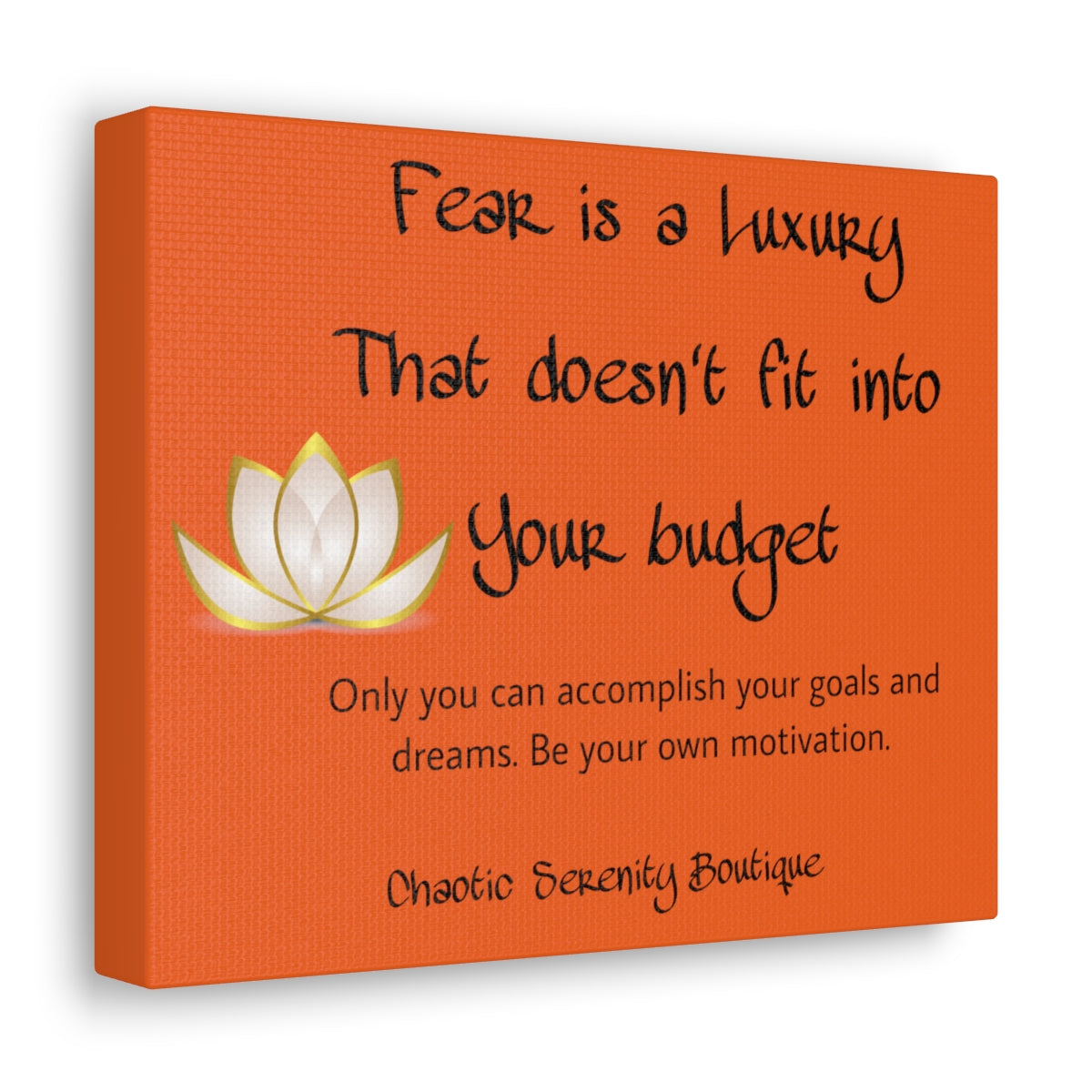 FEAR Canvas Gallery Wraps