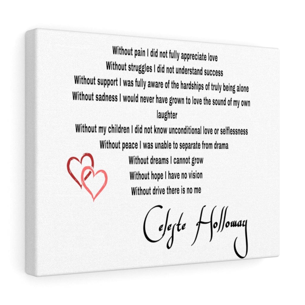 Without Canvas Gallery Wraps