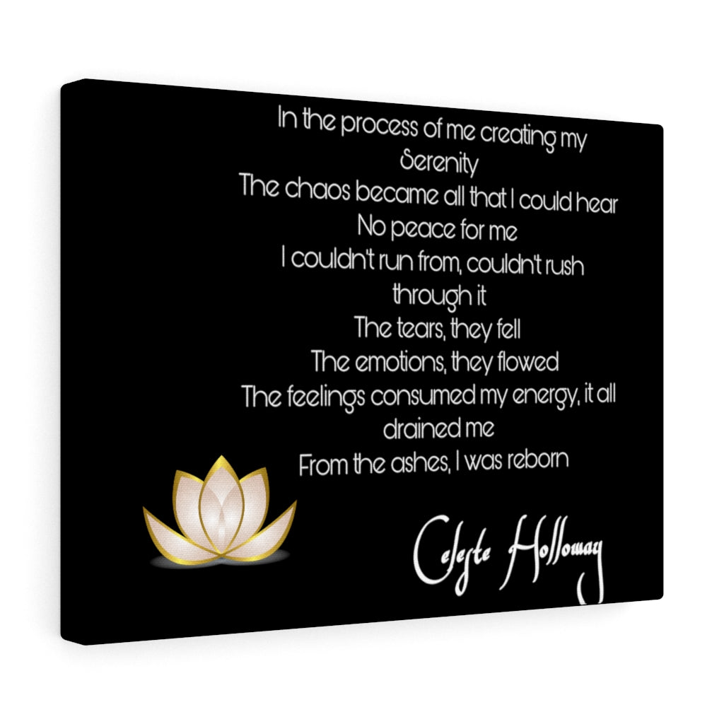 CHAOTIC SERENITY Canvas Gallery Wraps