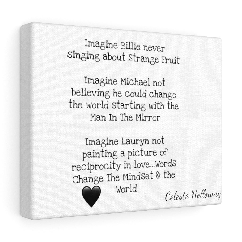 IMAGINE Canvas Gallery Wraps