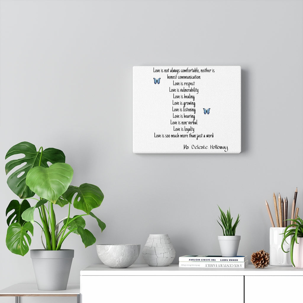 Love Is Canvas Gallery Wraps