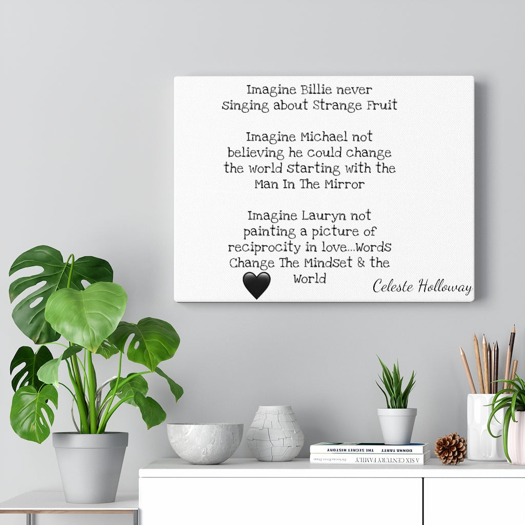 IMAGINE Canvas Gallery Wraps