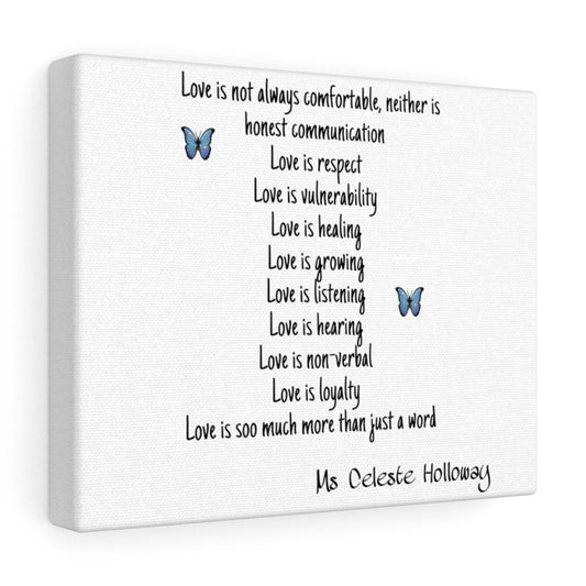 Love Is Canvas Gallery Wraps