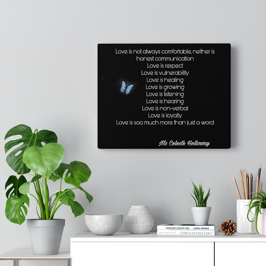 Love Is Canvas Gallery Wraps