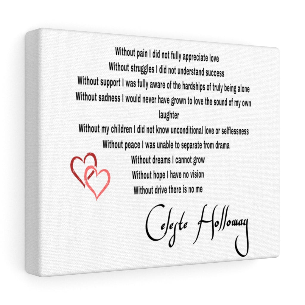 Without Canvas Gallery Wraps