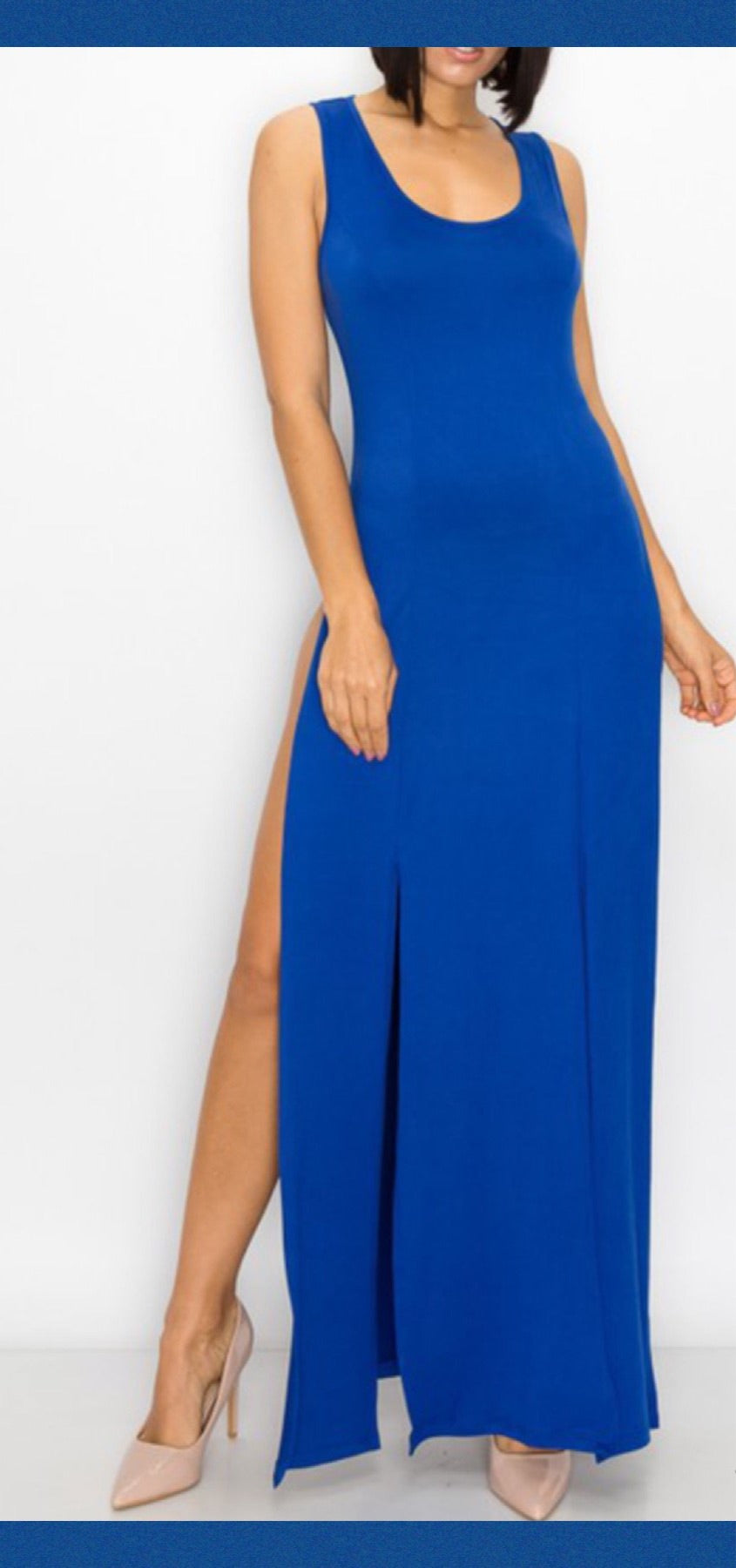 Royal Blue Short Set