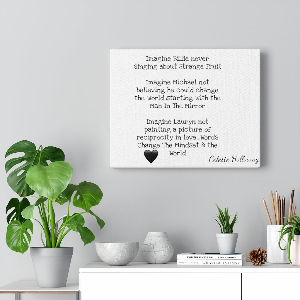 IMAGINE Canvas Gallery Wraps