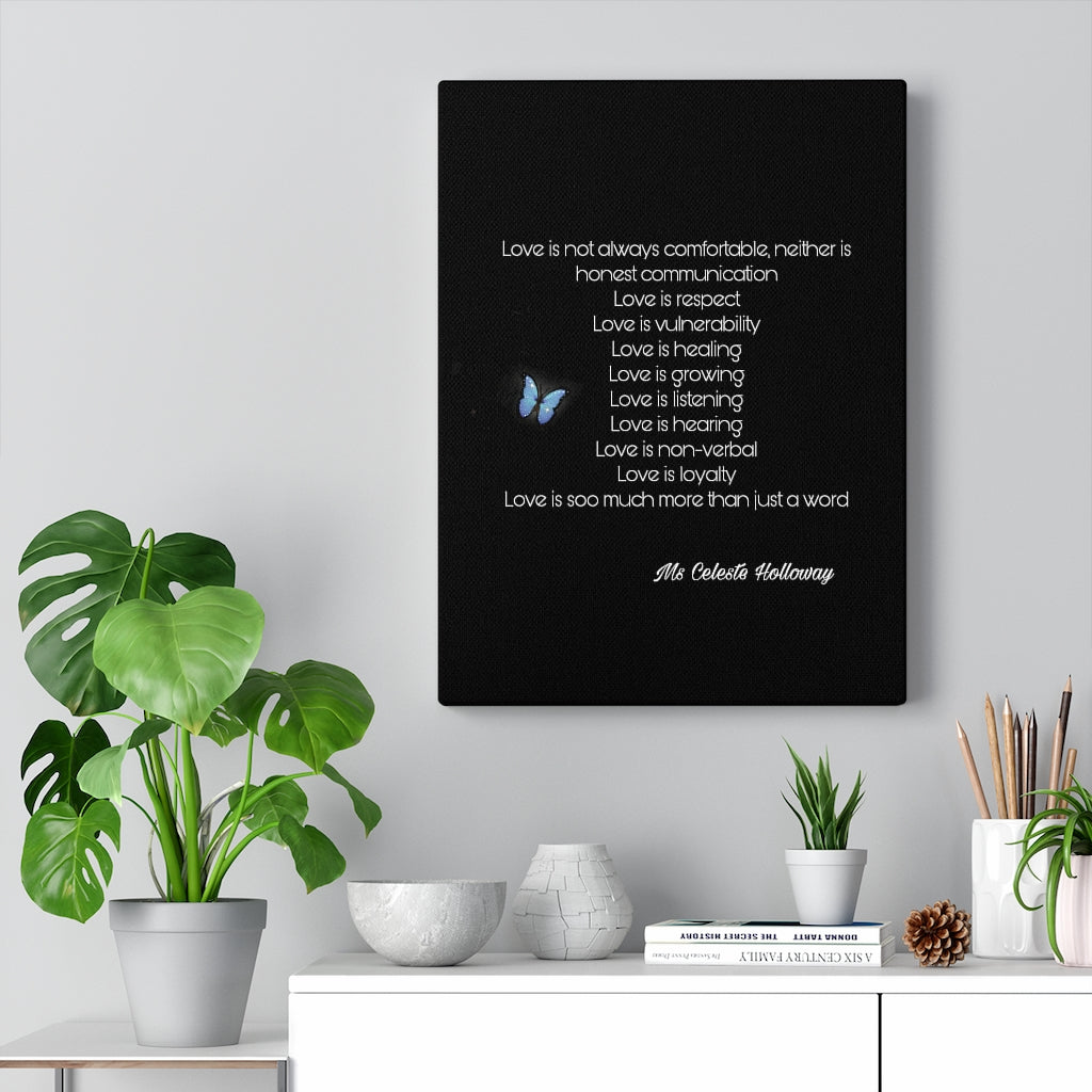 Love Is Canvas Gallery Wraps