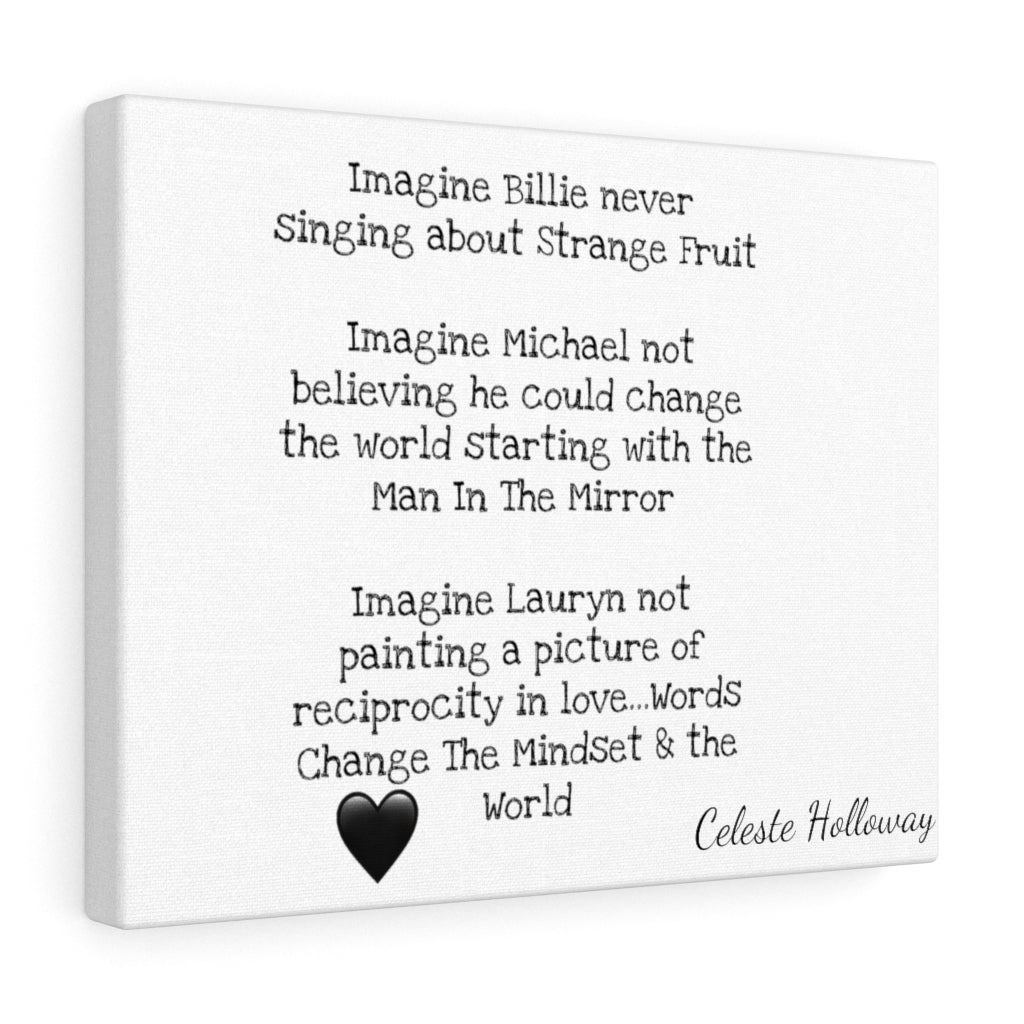 IMAGINE Canvas Gallery Wraps