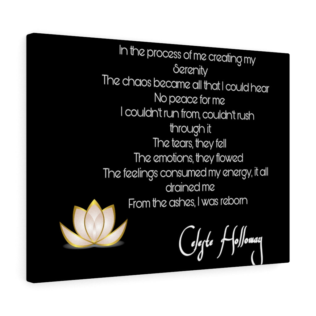 CHAOTIC SERENITY Canvas Gallery Wraps