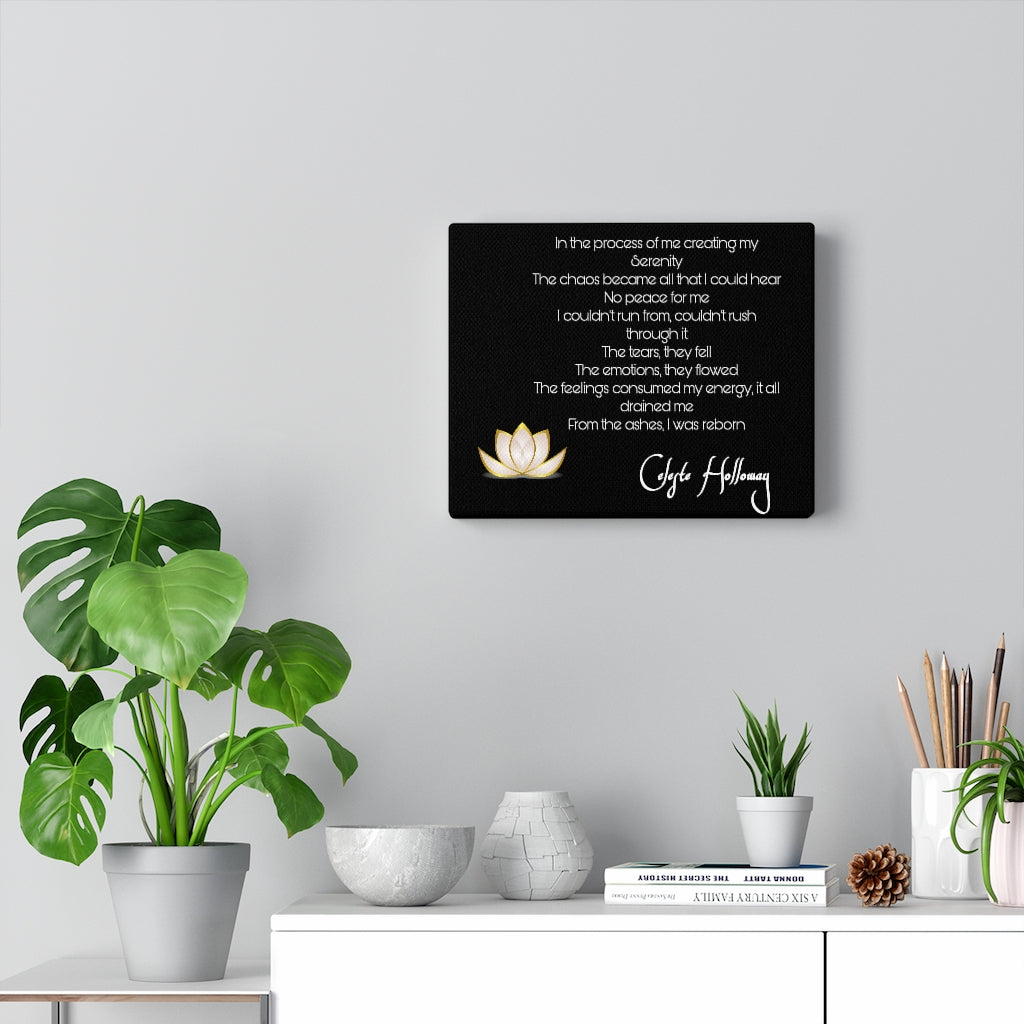 CHAOTIC SERENITY Canvas Gallery Wraps