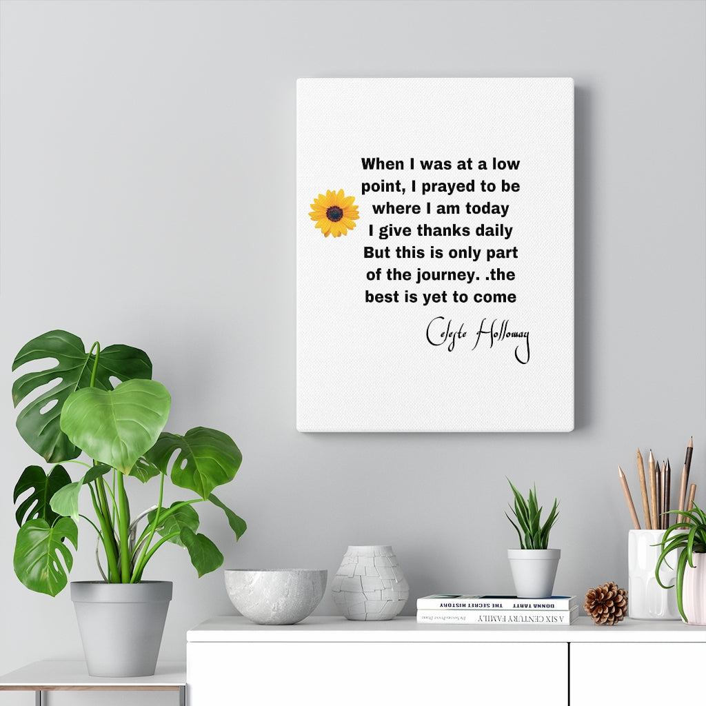 Give Thanks Canvas Gallery Wraps