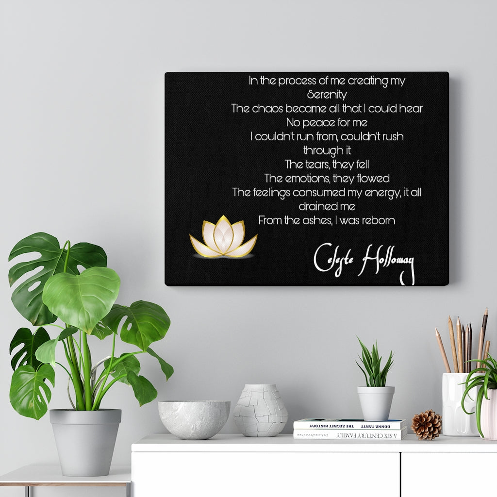 CHAOTIC SERENITY Canvas Gallery Wraps