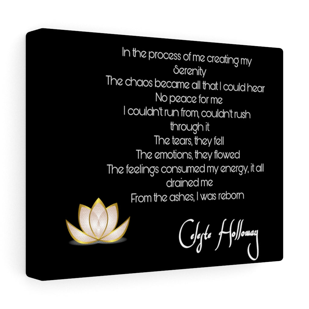 CHAOTIC SERENITY Canvas Gallery Wraps