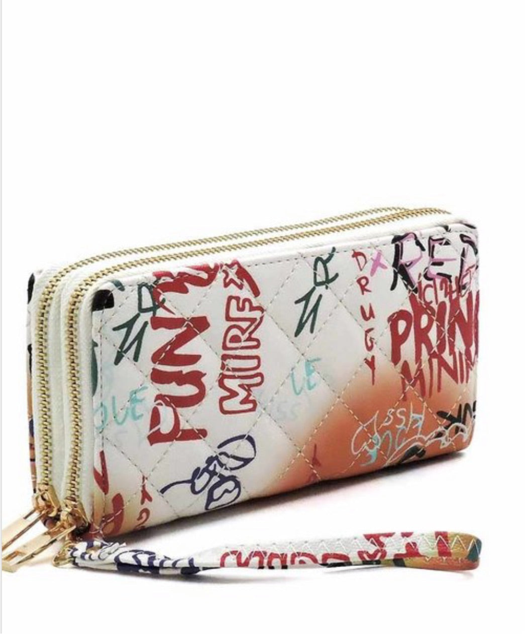 Double Zip Wristlet
