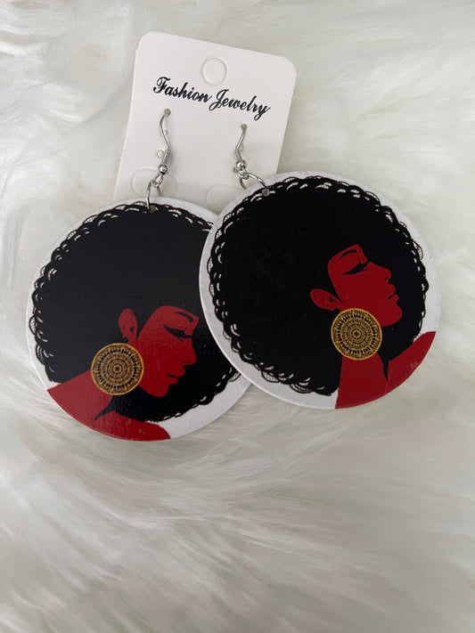 Fluff Fro Fashion Earrings