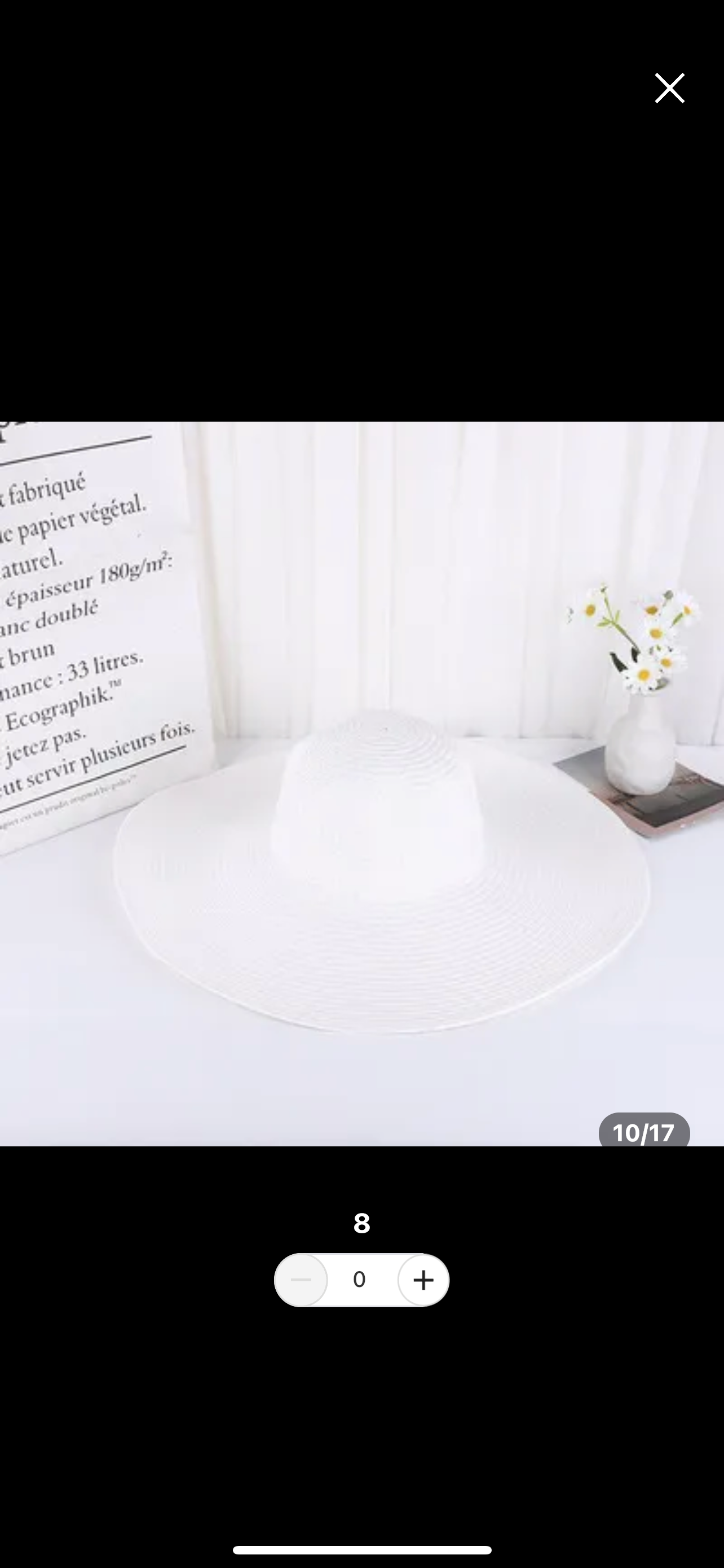 Wide Brim Straw Hat