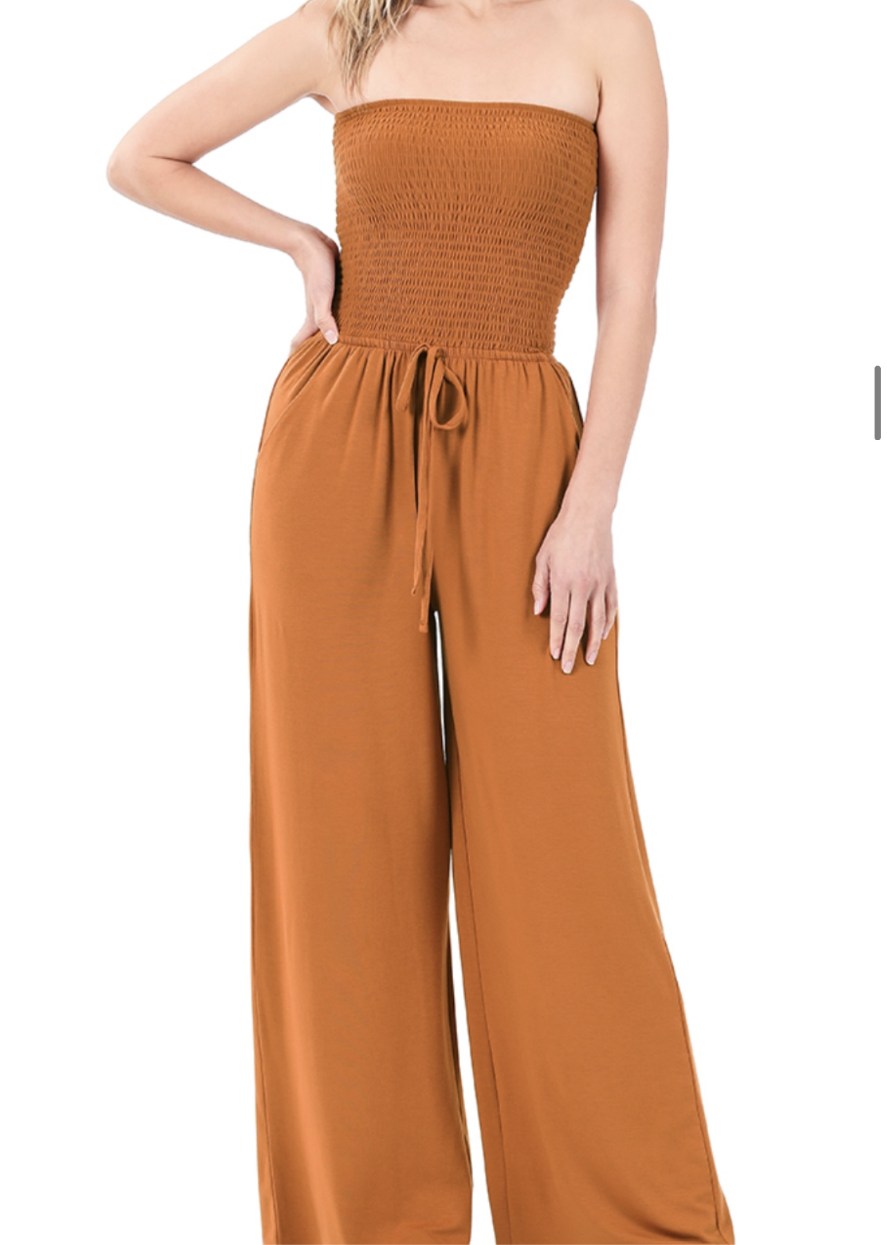 Tube Top Jumpsuit