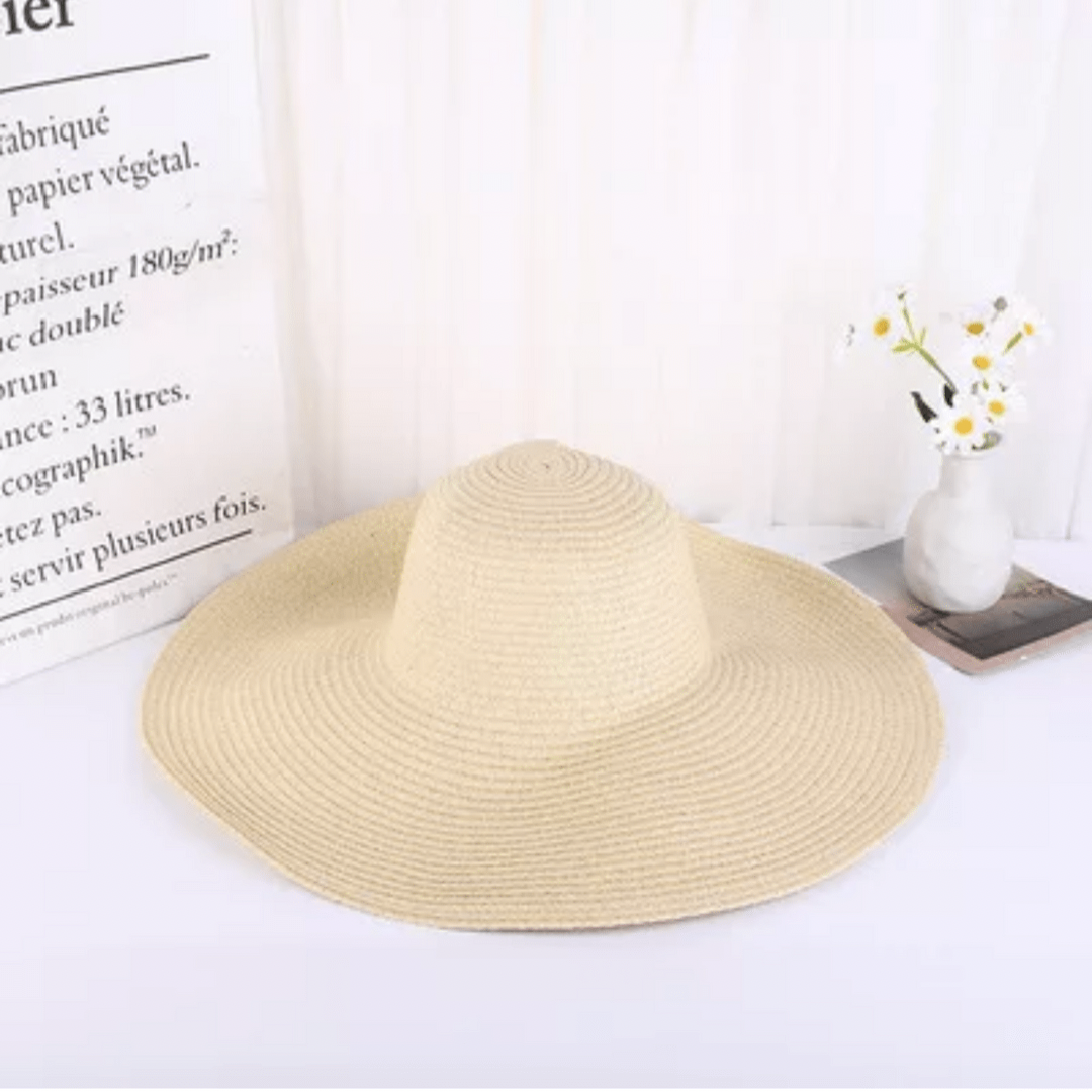 Wide Brim Straw Hat