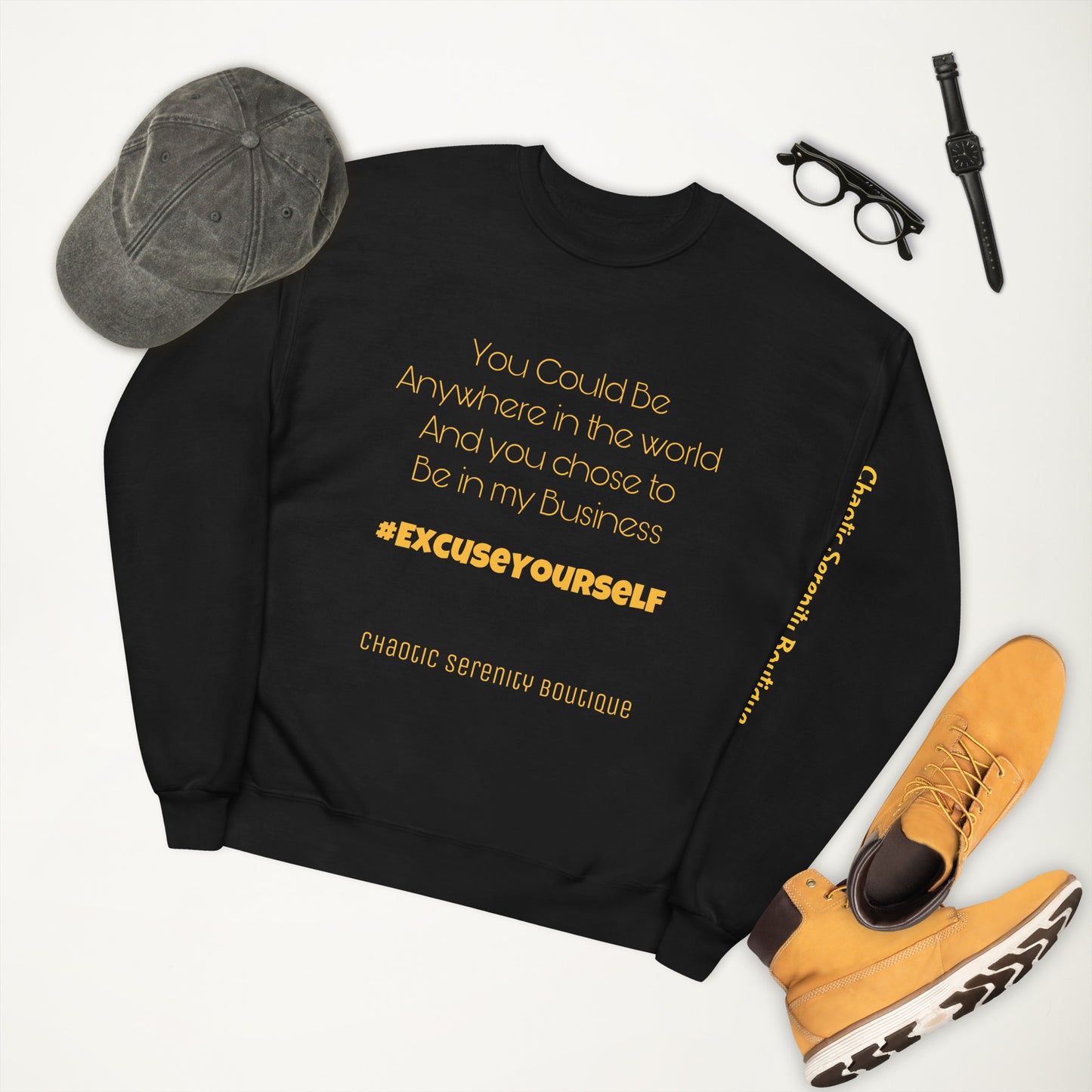MIND YA BUSINESS Unisex fleece sweatshirt