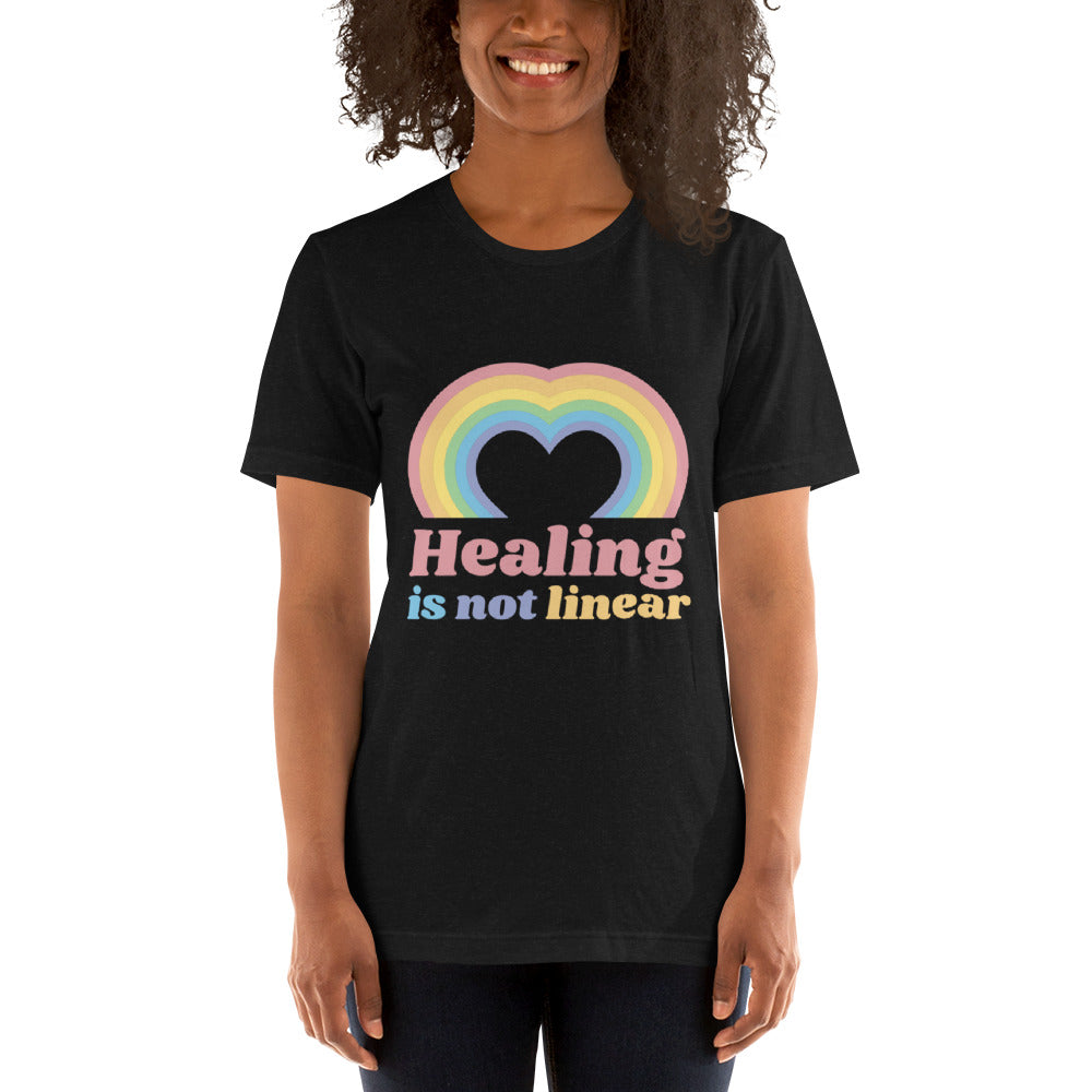 CSB Unisex HEALING IS NOT LINEAR t-shirt
