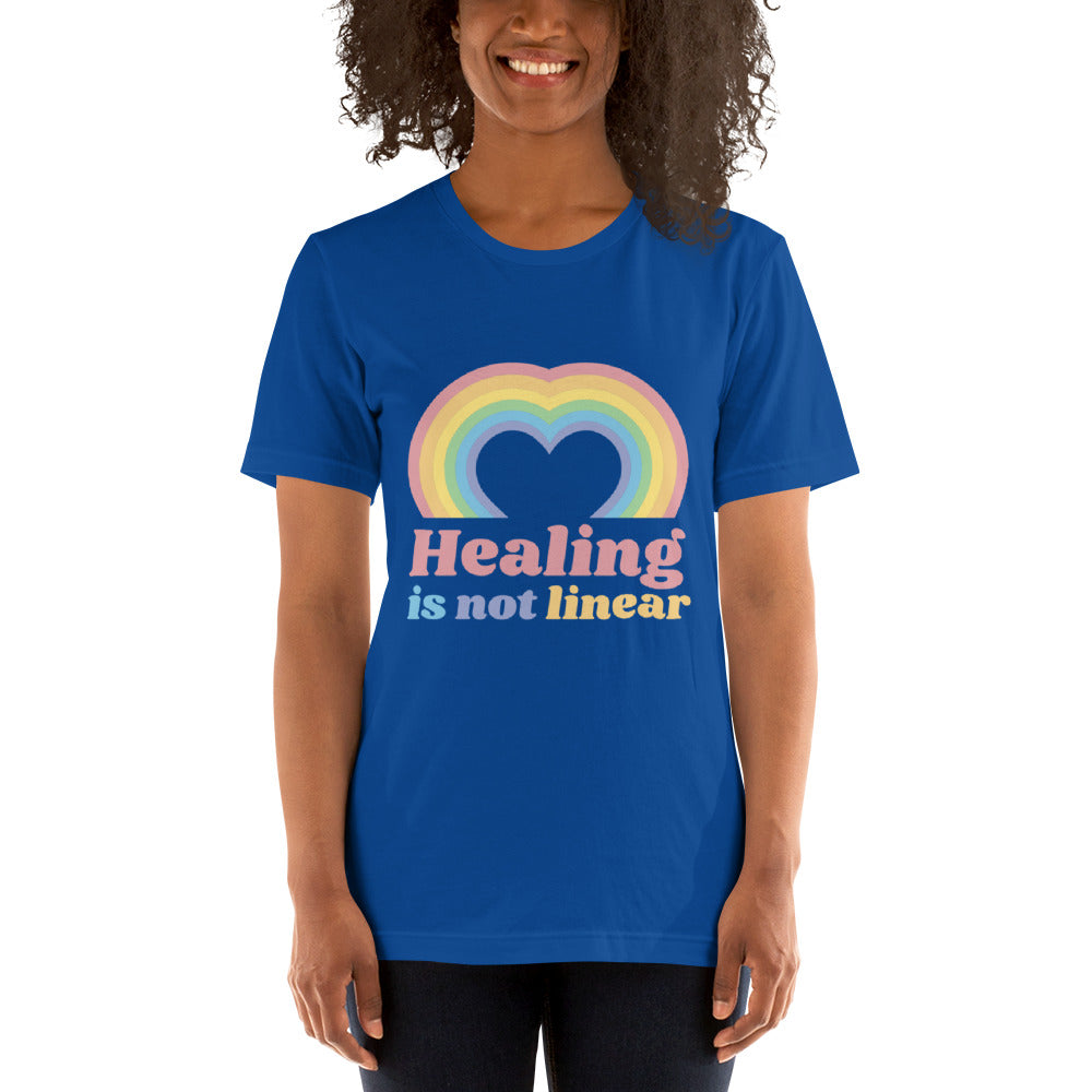 CSB Unisex HEALING IS NOT LINEAR t-shirt