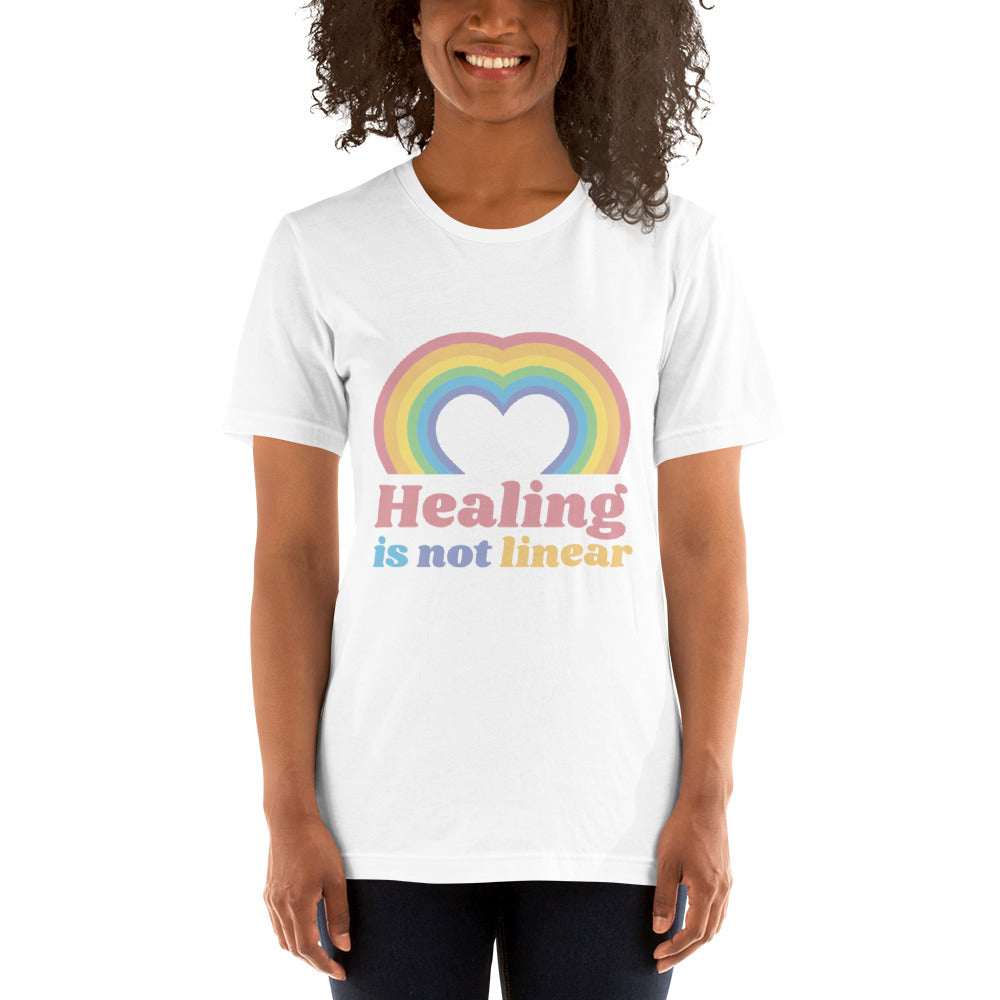 CSB Unisex HEALING IS NOT LINEAR t-shirt