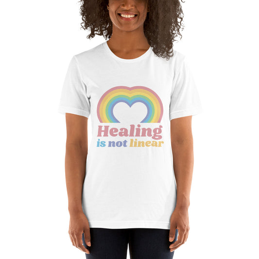CSB Unisex HEALING IS NOT LINEAR t-shirt