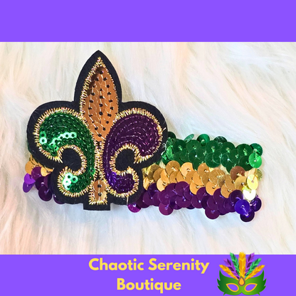 Mardi Gras bracelets