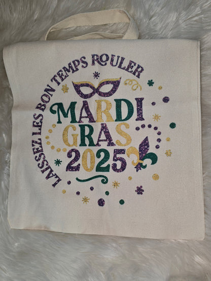 Mardi Gras bag (14in x 12in)