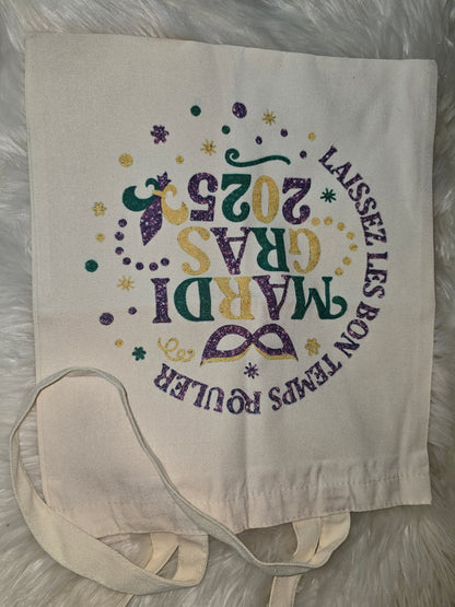 Mardi Gras bag (14in x 12in)