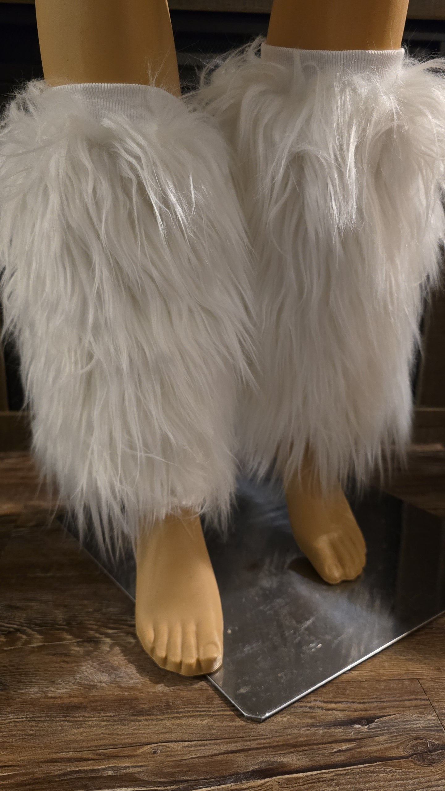 Mardi Gras Illuminating Leg Warmers