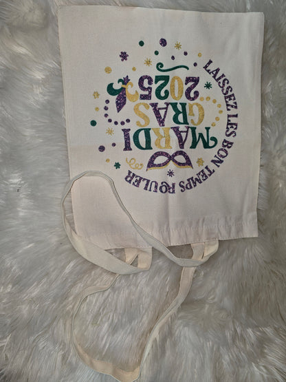 Mardi Gras bag (14in x 12in)