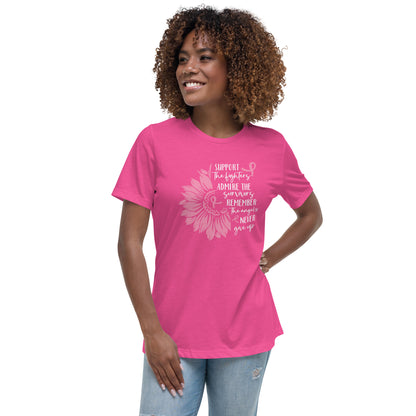 SUPPORT THÉ CAUSE Women's Relaxed T-Shirt by CSB