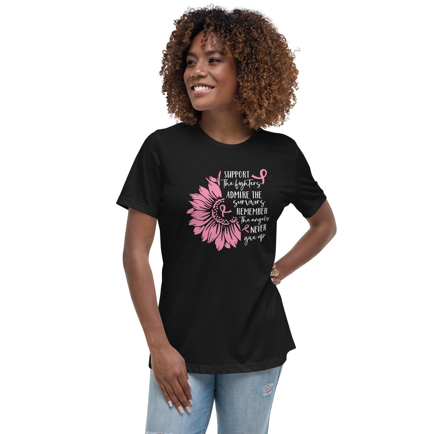 SUPPORT THÉ CAUSE Women's Relaxed T-Shirt by CSB