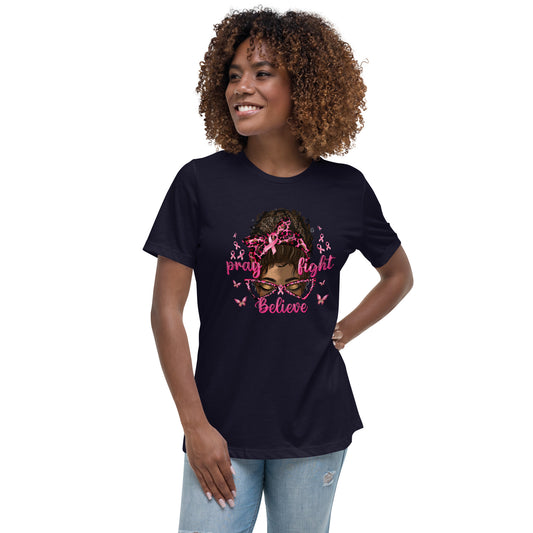 Breast Cancer Awareness Women's Relaxed T-Shirt by CSB