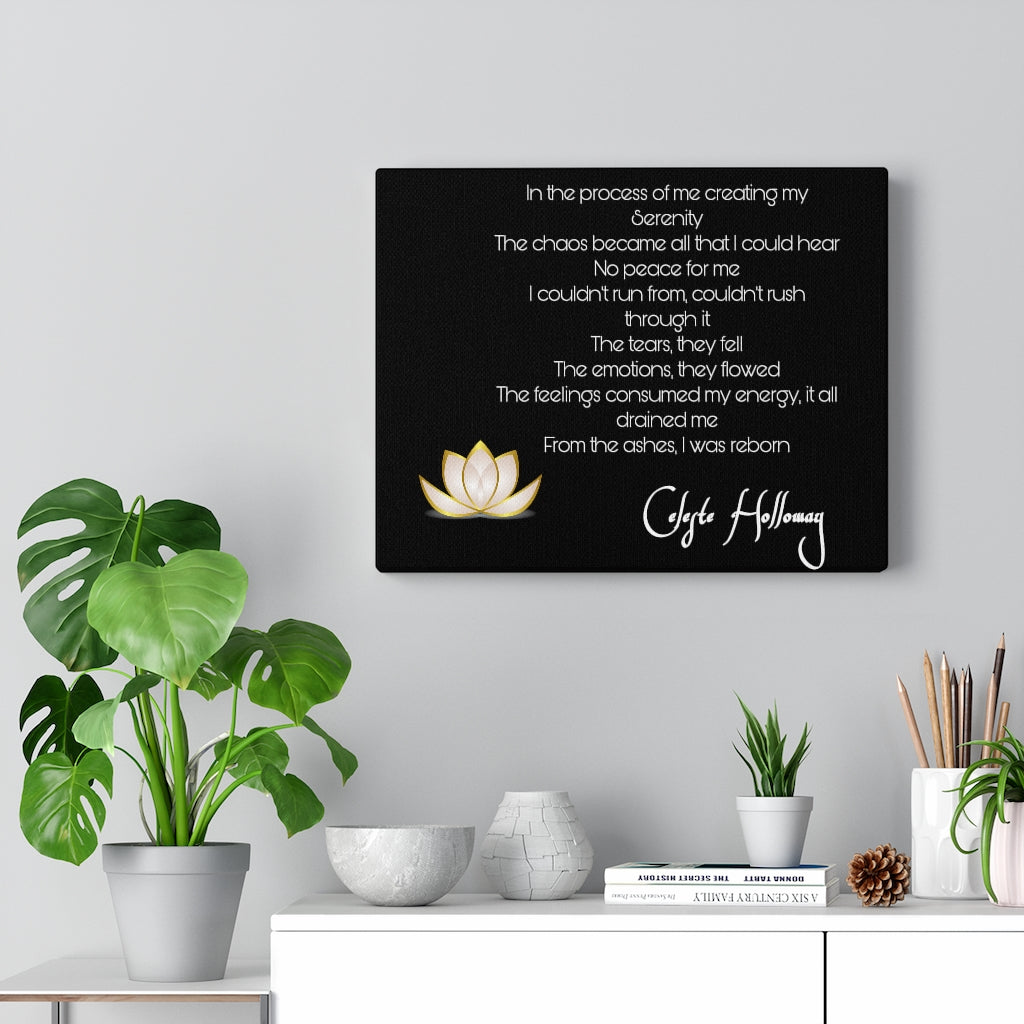CHAOTIC SERENITY Canvas Gallery Wraps
