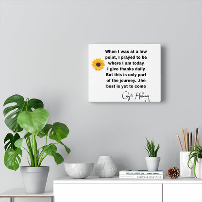 Give Thanks Canvas Gallery Wraps