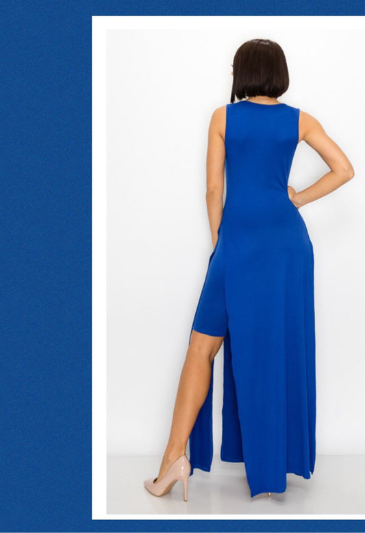 Royal Blue Short Set