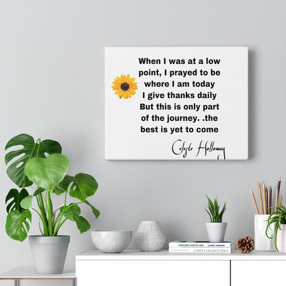 Give Thanks Canvas Gallery Wraps