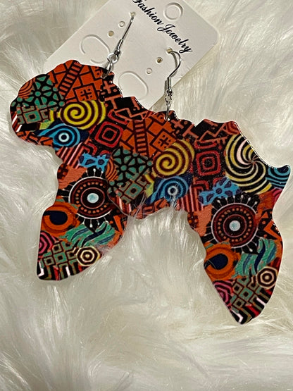 Colors of Africa Earrings