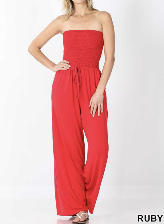 Tube Top Jumpsuit