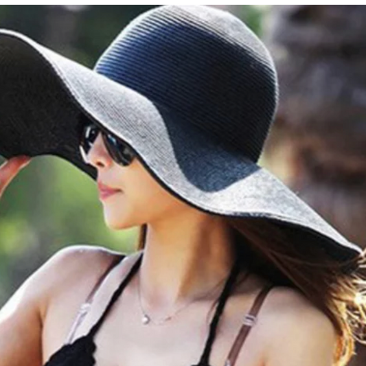 Wide Brim Straw Hat